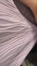 MsShe【波浪紋肌理短袖】大碼女裝2025春夏季胖mm巨顯瘦撞色T恤 短袖-桔梗紫色現貨 3XL 曬單實(shí)拍圖