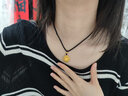 周大生 CHOW TAI SENG八寶羅盤黃金項(xiàng)鏈女款足金羅盤吊墜七夕情人節(jié)禮物送女友老婆禮物 八寶羅盤項(xiàng)鏈金重約1.3~1.4g 曬單實(shí)拍圖