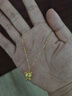 蒂蔻（Tico）七夕禮物本命年足金十二生肖黃金吊墜猴項(xiàng)鏈3D硬金猴生肖掛墜 曬單實(shí)拍圖