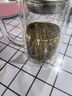 憶壺茶水杯男士茶杯高硼硅玻璃杯會議室茶杯茶水分離泡茶杯雙層玻璃杯子 350ML玻璃茶杯 曬單實拍圖