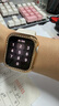 Apple/蘋果 Watch Series 10 智能手表GPS款46毫米亮黑色鋁金屬表殼黑色運(yùn)動(dòng)型表帶M/L MX273CH/B 曬單實(shí)拍圖