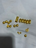 領(lǐng)豐金黃金豆豆AU9999足金實(shí)心真金豆子收藏節(jié)日禮物送女友節(jié)日小金豆 金豆5g/顆 曬單實(shí)拍圖