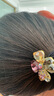 奇美拉（CHIMERA）四葉草花朵發(fā)圈扎馬尾盤(pán)發(fā)彈力皮筋頭繩發(fā)繩發(fā)飾女生日禮物 曬單實(shí)拍圖