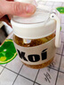 樂(lè )扣樂(lè )扣（LOCK&LOCK）2025新款杯子女生高顏值玻璃杯耐高溫吸管杯便攜女學(xué)生胖胖喝水杯 胖胖雙飲吸管玻璃杯600ml白色 曬單實(shí)拍圖