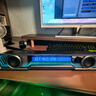 漫步者花再Halo PixelBar深淵字幕歌詞音響電腦桌面音箱 自定義屏幕長條有線音箱藍(lán)牙6.0RGB燈效 破界黑 曬單實(shí)拍圖
