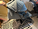UPPAbaby MINU V3嬰兒推車(chē)可坐可躺超輕便攜嬰兒車(chē)可登機寶寶傘車(chē)口袋車(chē) 霧霾藍DIL 曬單實(shí)拍圖