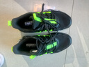 特步（XTEP）【戰眸】穩護實(shí)戰網(wǎng)孔緩震系帶透氣籃球鞋 黑/熒光電綠 34 曬單實(shí)拍圖