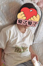 棉致涼感純棉小眾設(shè)計(jì)短袖T恤女夏季新款2025年五分袖半袖 杏色【1409高品質(zhì)17】 M 80-105斤 曬單實(shí)拍圖