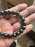 金玉蘭香（JIN YU LAN XIANG）天然和田玉珠子散珠桶珠玉石diy飾品配珠老型珠真玉散珠手串高貨 湖水綠 老型珠9X10mm（1個） 曬單實(shí)拍圖