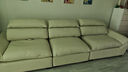 法莎蒂帆船沙發(fā)人類(lèi)狗窩懶人奶油風(fēng)直排可移動(dòng)真皮背靠背沙發(fā) 3.3米單扶單+單+單扶單 【旗艦版·新太空坐感】2.8mm加厚半青頭層牛皮 曬單實(shí)拍圖