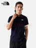 The North Face北面短袖Polo男女戶(hù)外舒適透氣短袖8AV3 藏青色/RG1 M 曬單實(shí)拍圖