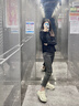 木林森洞洞鞋女夏季休閑外穿鏤空透氣厚底增高顯瘦沙灘軟底兩穿涼拖鞋 卡其色（木林森綠邊） 35-36 曬單實(shí)拍圖