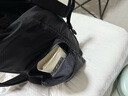 KOLON SPORT可隆輕戶外雙肩背包 徒步露營(yíng)通勤防潑水耐磨18L ECHO 1984 黑色 曬單實(shí)拍圖