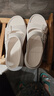 斯凱奇（Skechers）拖鞋女士夏季一腳蹬涼鞋厚底增高外穿運(yùn)動(dòng)休閑鞋透氣沙灘鞋111246 曬單實(shí)拍圖