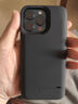 阿木木【直營正品】適用 iphone超薄充電寶手機(jī)殼蘋果背夾式電池移動(dòng)電源無線一體充電殼便攜迷你 蘋果15Promax磨砂黑大容量【帶支架】 曬單實(shí)拍圖