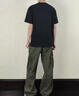 JEEP SPIRIT吉普【兩件裝】冰絲短袖T恤男夏季透氣耐穿速干服裝 黑色+湖蘭 2XL (135斤-155斤) 曬單實拍圖