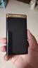 金立（Gionee）W2025 4G翻蓋老人手機 5000毫安超長待機 2.8英寸大屏大字大聲全網(wǎng)通老年機學(xué)生備用功能機 黑金色 曬單實拍圖
