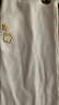 班喜迪【7A抗菌】女童褲子夏裝2025新款女寶寶薄款九分褲兒童夏季打底褲 白色 90 曬單實(shí)拍圖