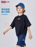 Levi's【涼感透氣】李維斯男童短袖t恤2025夏季新款兒童衣服 明亮白 130 /64 【建議身高116-122cm】 曬單實(shí)拍圖