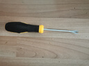 九菱（JIU LING）起釘器U型V型起釘撬釘螺絲刀一字開口缺口沙發(fā)床墊專用起釘起子 橡膠柄起釘螺絲刀（4寸）V型彎頭 曬單實(shí)拍圖