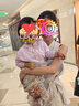 恒源祥媽媽裝夏裝2025新款套裝純棉短袖T恤50歲60洋氣中老年女裝兩件套 曬單實(shí)拍圖