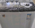 小鴨牌【官方店】半自動洗衣機迷你小型波輪大容量租房宿舍家用雙桶雙缸分區(qū)脫水甩干老式強力去污 8.5KG【洗5.5+脫3.0+強勁電機全國聯(lián)?！?曬單實拍圖