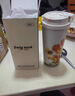 HR·YOYO新款保溫杯咖啡杯女生316不銹鋼內(nèi)膽大容量吸管水杯便攜車載水杯 【白櫻花】500ml夏日花園鈴蘭 曬單實拍圖