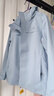 拓路者朱雀沖鋒衣女三合一抓絨內(nèi)膽硬殼戶外登山服防風防水保暖夾克外套 冰川藍 丨抓絨兩件套 S 曬單實拍圖