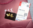 周大生黃金耳飾女5G足金雙層蝴蝶金耳釘送老婆母親節(jié)禮物 小仙蝶 1.49g 曬單實拍圖