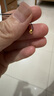 金至尊（3D-GOLD)黃金轉(zhuǎn)運(yùn)珠足金手鏈串珠DIY黃金珠子吊墜隔珠生日禮物無(wú)禮盒定價(jià) 光面金珠0.10克（單顆）-PL28000624 曬單實(shí)拍圖