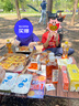 山扉sunnyfeel林集桌椅套裝戶外桌椅裝備套裝便攜式折疊蛋卷桌 黑胡桃木五件套 曬單實(shí)拍圖