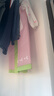 lemonkid兒童雨衣男女童小學(xué)生雨披帶書(shū)包位寶寶上學(xué)防雨服 草莓奶油粉XL 曬單實(shí)拍圖