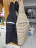 茵寶（Umbro）運動(dòng)足球連帽中長(cháng)款羽絨服鴨絨戶(hù)外冬季保暖加厚情侶款 奶茶棕 建議拍小一碼 S 充絨量：283 曬單實(shí)拍圖