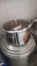 萊柏頓食品級316L不銹鋼鍋加厚雙耳煮湯鍋電磁爐燉鍋無(wú)涂層煮粥鍋煲湯鍋 加高款【316L鋼】 26cm 曬單實(shí)拍圖