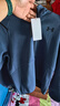 安德瑪（Under Armour）春季男童舒適運(yùn)動(dòng)外套男童連帽運(yùn)動(dòng)外套251124129 深藍(lán)灰 160cm  曬單實(shí)拍圖