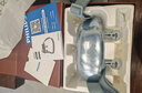 飛利浦（PHILIPS）小金魚Pro頸椎按摩器按摩披肩頸腰背部熱敷按摩儀 7202N淺藍(lán)色 實(shí)用節(jié)日生日禮物 七夕禮物教師節(jié) 曬單實(shí)拍圖
