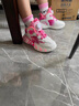 茨語（ciyu）國潮女童鞋子2025夏季新款網(wǎng)面透氣跑步運(yùn)動鞋兒童防滑耐磨籃球鞋 梅紅雙網(wǎng) 35 內(nèi)長約22.4cm 曬單實(shí)拍圖