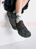 FILA 斐樂(lè )蕨草鞋FERN女鞋運動(dòng)鞋戶(hù)外老爹鞋反光休閑鞋女 陰影灰/黑-DB 36.5 曬單實(shí)拍圖