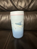 膳魔師（THERMOS）海洋系列2代高真空不銹鋼保溫杯辦公水杯咖啡杯便攜杯子吸管杯 不銹鋼隨行杯 420ml 附贈杯套 曬單實拍圖