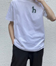 HAZZYS男裝 2025夏季款休閑男上衣大Logo圓領(lǐng)短袖T恤男ASTZE0CBX70 白色WT XL （180/100A 50） 曬單實(shí)拍圖
