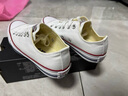 匡威（Converse）官方All Star經(jīng)典帆布男女低幫休閑運動小白鞋101000 101000/白色 37.5 曬單實拍圖