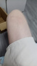 浩術(shù)美式牛仔短褲男款夏季薄款牛仔五分褲松緊腰寬松美式復(fù)古高街短褲 淺藍(lán)色 3XL 【建議150-165斤】 曬單實(shí)拍圖