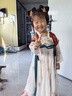羅蒙兒童中國風(fēng)原創(chuàng  )齊胸襦裙2026款唐裝女童漢服夏季畢業(yè)演出服 敦煌菊 1182 100 曬單實(shí)拍圖
