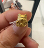 周六福3D硬金足金黃金轉運珠男女款招財貓定價A1610417 約0.7g七夕禮物 曬單實拍圖