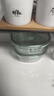 怡萬家（iwaki）飯盒微波爐保鮮盒學(xué)生上班族便當(dāng)盒冰箱收納盒玻璃餐盒會(huì)員專享 【上班通勤優(yōu)選】清新綠2*450ml 曬單實(shí)拍圖