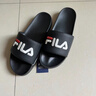 斐樂(lè)（FILA）DRIFTER男鞋復(fù)古拖鞋新款涼拖休閑沙灘鞋漂流船 黑-BK 41 曬單實(shí)拍圖