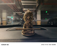 鑫大華威（xindhw）銅孫悟空擺件汽車內(nèi)飾車載裝飾品齊天大圣斗戰(zhàn)勝佛辦公室工藝品 【匠心鑄造】靜心（精銅） 曬單實拍圖