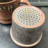 覓陶辦公杯陶瓷欽州坭興陶茶杯過(guò)濾帶茶隔茶水分離會(huì )議水杯子 禪茶一味 420ml 曬單實(shí)拍圖