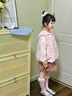 G.DUCKKIDS小黃鴨童裝女童薄外套2025新款冰絲速干防曬衣夏季兒童透氣空調(diào)衫 粉蕾絲蝴蝶結(jié) 130 (建議115-125cm 5.2-7周歲) 曬單實拍圖
