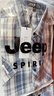JEEP SPIRIT吉普襯衫男短袖夏季休閑格子襯衣男士外套男裝涼感上衣服高端半袖 曬單實(shí)拍圖